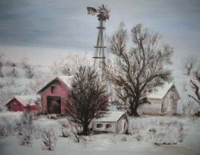 Farm in Winter