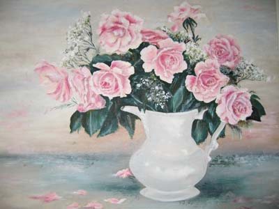 Roses in Pitcher